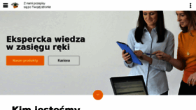 What Wiedzaipraktyka.pl website looked like in 2016 (7 years ago)