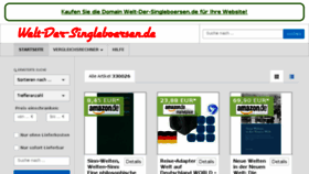 What Welt-der-singleboersen.de website looked like in 2016 (7 years ago)