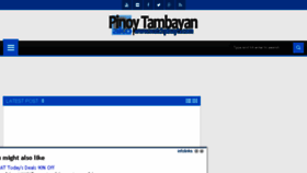 What Watchpinoytv.ph website looked like in 2016 (7 years ago)