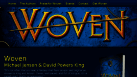 What Wovenbook.com website looked like in 2016 (7 years ago)