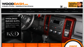 What Wooddash.com website looked like in 2016 (7 years ago)