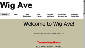 What Wigave.com website looked like in 2016 (7 years ago)