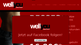 What Wellyou.eu website looked like in 2016 (7 years ago)