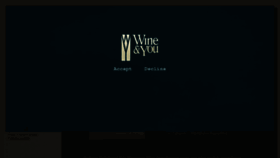 What Wineandyou.pl website looked like in 2016 (7 years ago)
