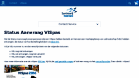 What Wanneerkomtmijnvispas.nl website looked like in 2016 (7 years ago)
