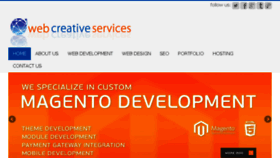 What Webcreativeservices.com website looked like in 2016 (7 years ago)