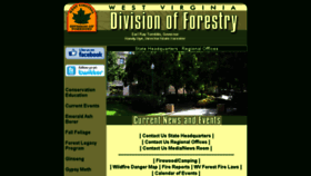 What Wvforestry.com website looked like in 2016 (7 years ago)