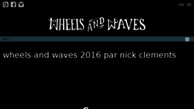 What Wheels-and-waves.com website looked like in 2016 (7 years ago)