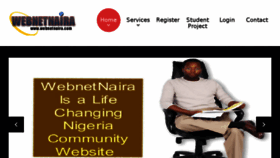 What Webnetnaira.com website looked like in 2016 (7 years ago)