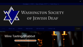 What Wsjdeaf.org website looked like in 2016 (7 years ago)