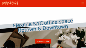 What Workspaceoffices.com website looked like in 2016 (7 years ago)