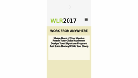 What Wellnessleadershiprevolution.com website looked like in 2016 (7 years ago)