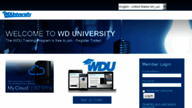 What Wduniversity.com website looked like in 2016 (7 years ago)
