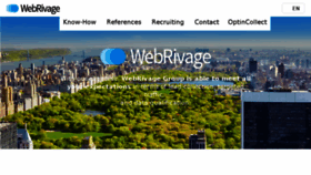 What Webrivage.com website looked like in 2016 (7 years ago)