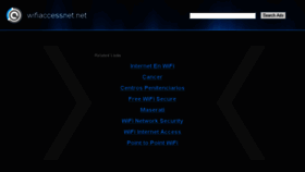What Wifiaccessnet.net website looked like in 2016 (7 years ago)
