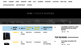 What Winecoolers.reviews website looked like in 2016 (7 years ago)