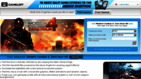 What Wapshop.gameloft.com website looked like in 2016 (7 years ago)