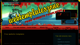 What Webtemplateszone.com website looked like in 2016 (7 years ago)