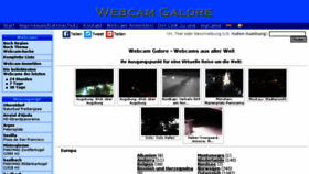What Webcamgalore.at website looked like in 2016 (7 years ago)