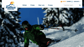 What Wallbergbahn.de website looked like in 2016 (9 years ago)