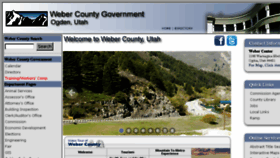 What Www3.co.weber.ut.us website looked like in 2016 (7 years ago)