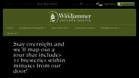 What Windjammerrestaurant.com website looked like in 2016 (7 years ago)