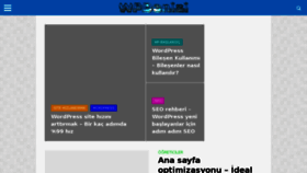 What Wpdenizi.com website looked like in 2016 (7 years ago)