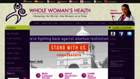 What Wholewomanshealth.com website looked like in 2016 (7 years ago)