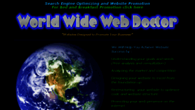 What Worldwidewebdoctor.com website looked like in 2016 (7 years ago)