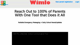 What Wimlo.com website looked like in 2016 (7 years ago)