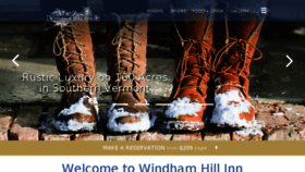 What Windhamhill.com website looked like in 2016 (7 years ago)