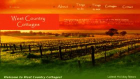 What West-country-cottages.org website looked like in 2016 (7 years ago)