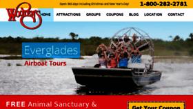 What Wootenseverglades.com website looked like in 2016 (7 years ago)