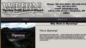 What Whrn.org website looked like in 2016 (7 years ago)