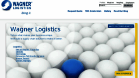 What Wagnerlogistics.com website looked like in 2016 (7 years ago)