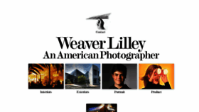 What Weaverlilley.com website looked like in 2016 (7 years ago)