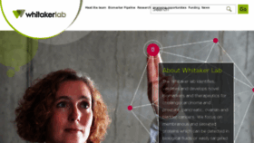 What Whitaker-lab.org.uk website looked like in 2016 (7 years ago)