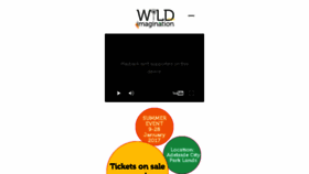 What Wildimagination.com.au website looked like in 2016 (7 years ago)