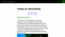 What Westmoreonline.org website looked like in 2016 (7 years ago)