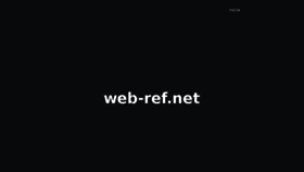 What Web-ref.net website looked like in 2016 (7 years ago)
