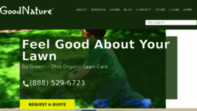 What Whygoodnature.com website looked like in 2017 (7 years ago)