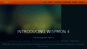 What Wispmon.com website looked like in 2017 (7 years ago)