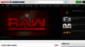 What Watchwrestling.ch website looked like in 2017 (7 years ago)