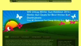 What Wintersunholidays.tripod.co.uk website looked like in 2017 (7 years ago)