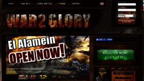 What War2glory.fr website looked like in 2017 (7 years ago)