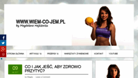 What Wiem-co-jem.pl website looked like in 2017 (7 years ago)