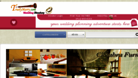 What Weddingdirectory.truelymarry.com website looked like in 2017 (7 years ago)
