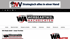 What Werbeartikel-verlag.com website looked like in 2017 (7 years ago)