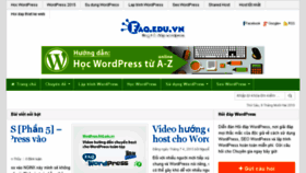 What Wordpress.faq.edu.vn website looked like in 2017 (7 years ago)