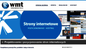 What Webmediatech.pl website looked like in 2017 (7 years ago)